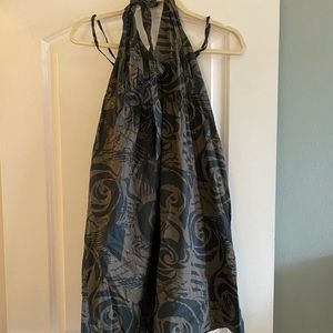 Volcom halter dress 100% cotton